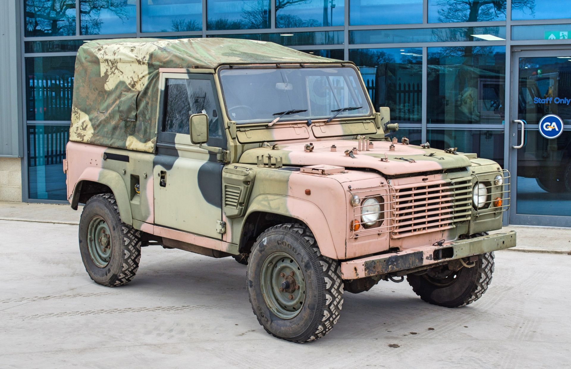 1997 Land Rover Defender 90 WOLF 2.5 litre 300TDI 4 wheel drive utility vehicle Ex MOD - Image 2 of 45