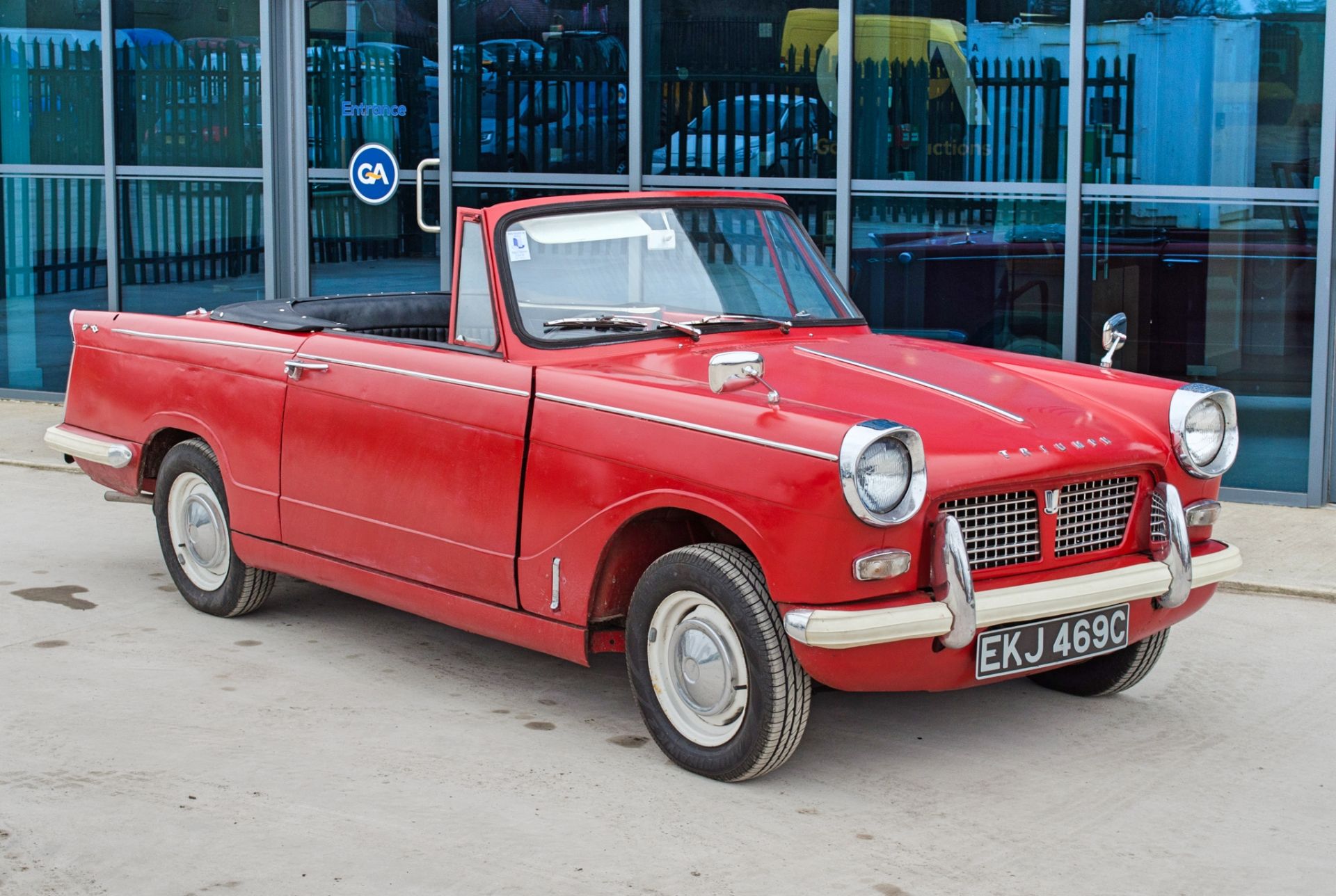 1965 Triumph Herald 1200cc 2 door convertible - Image 2 of 51