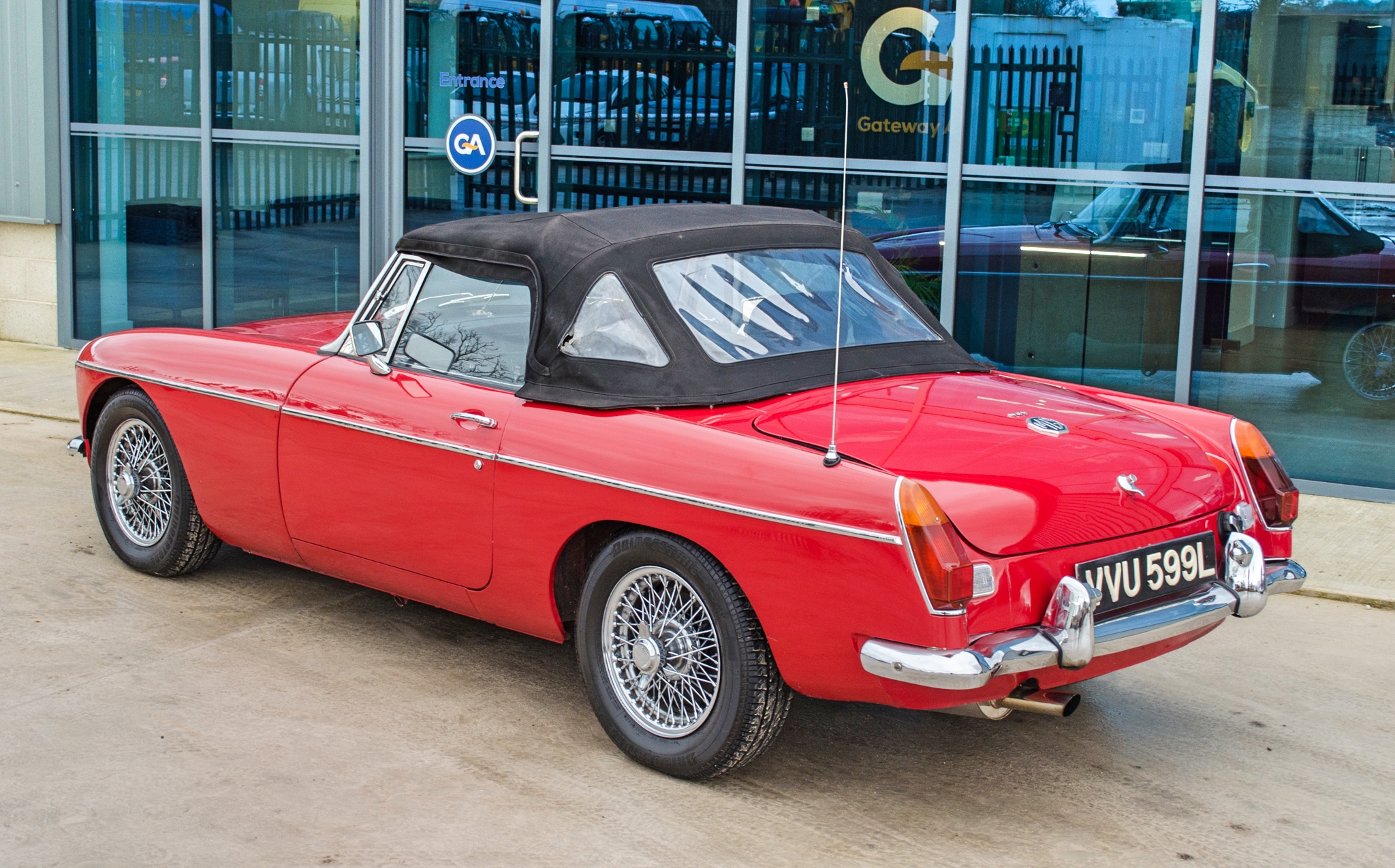 1972 MG B Roadster 1798 cc convertible - Image 8 of 54