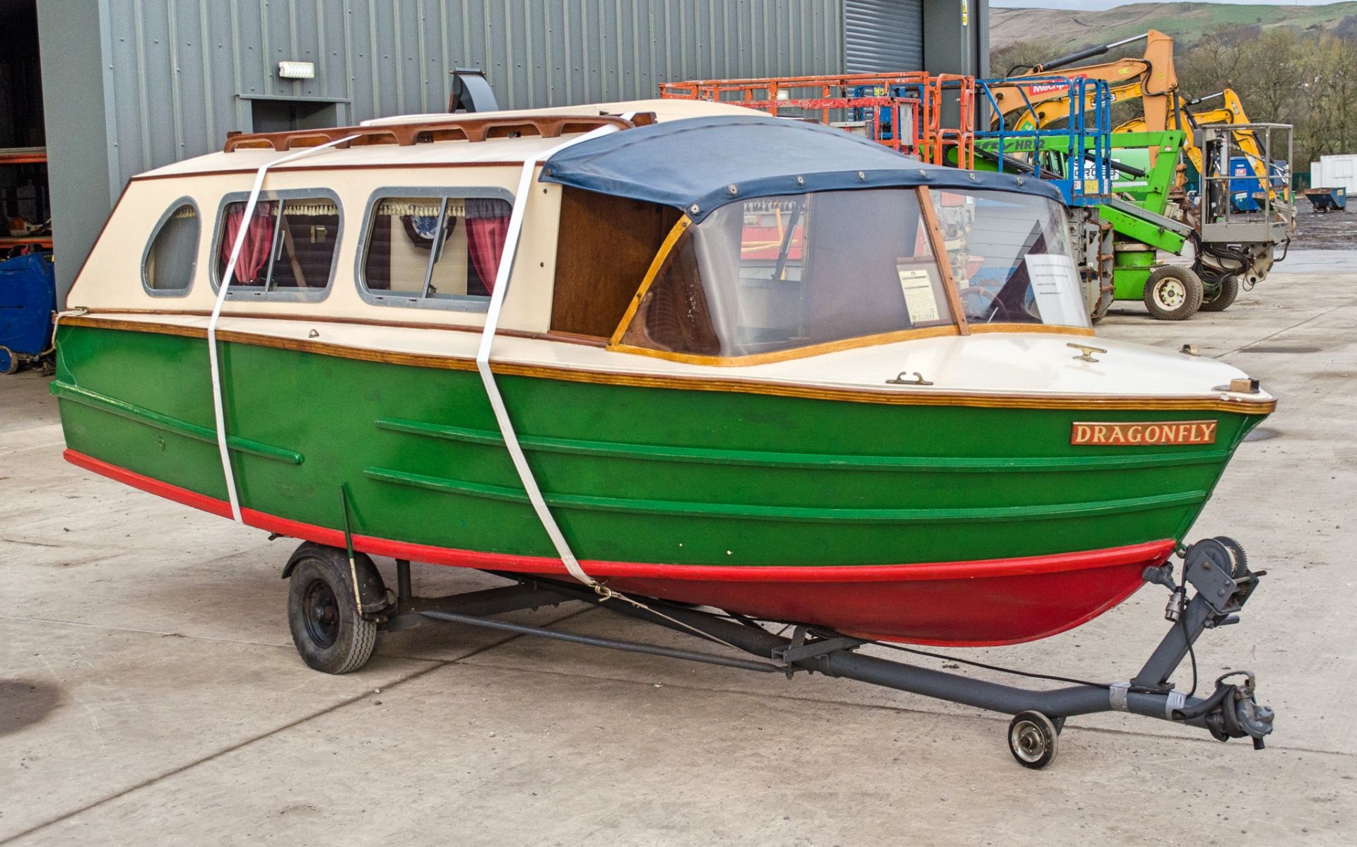 1964 Dolphin 16 Cabin Cruiser Boat "Dragonfly" - Image 2 of 31