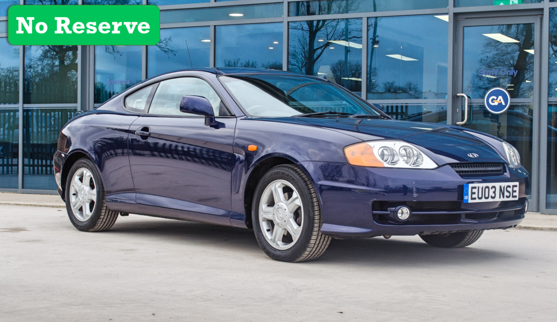 2003 Hyundai Coupe 1.6 S 1600 cc 3 door coupe