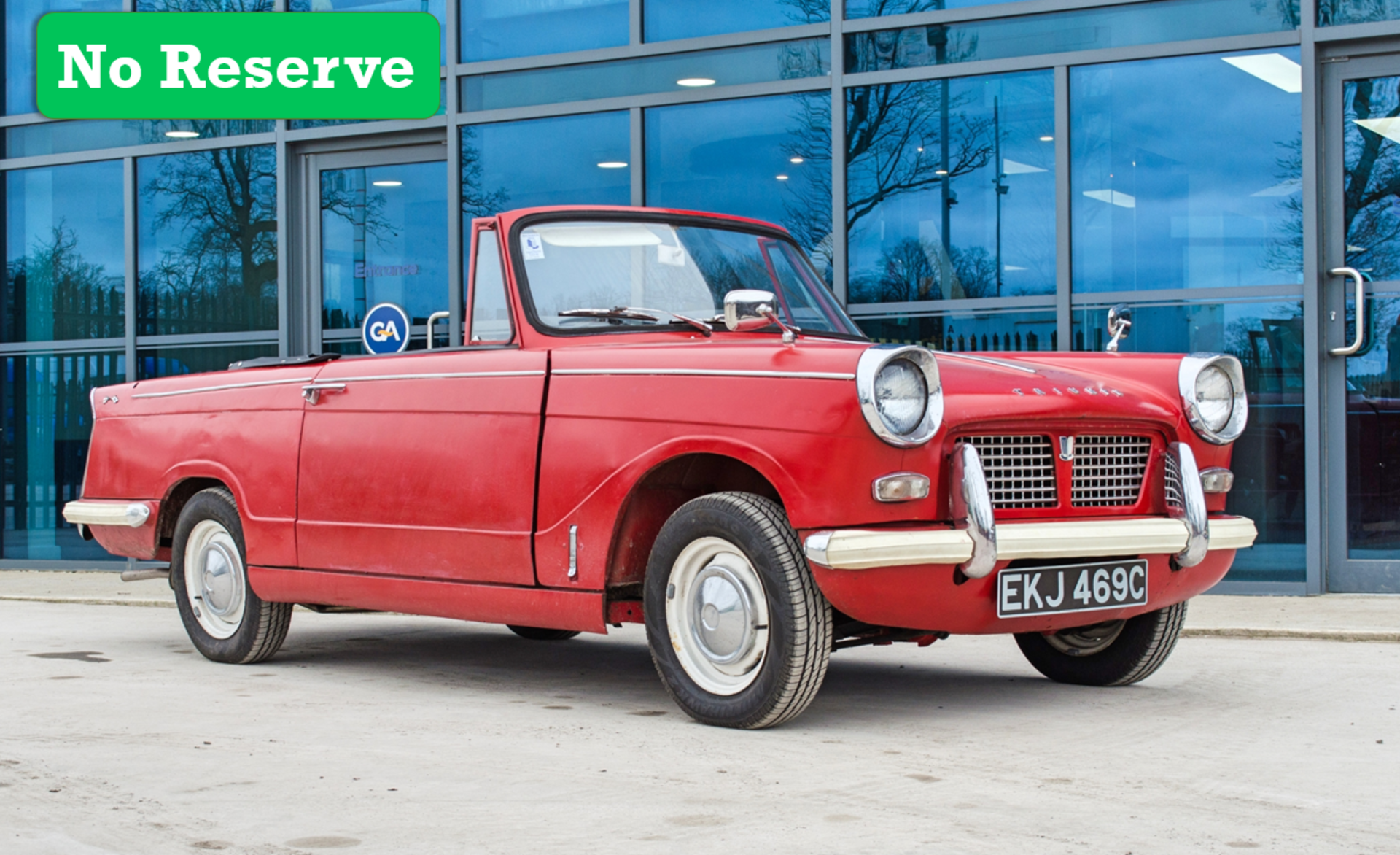 1965 Triumph Herald 1200cc 2 door convertible