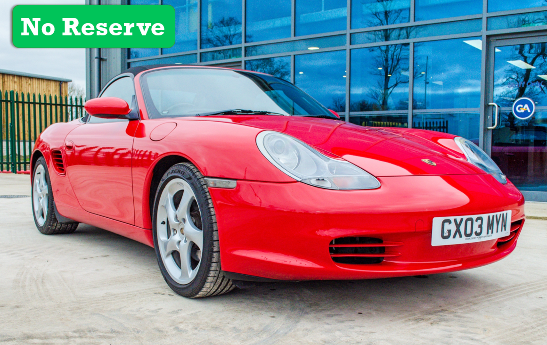 2003 Porsche Boxster 2687cc 2 door convertible