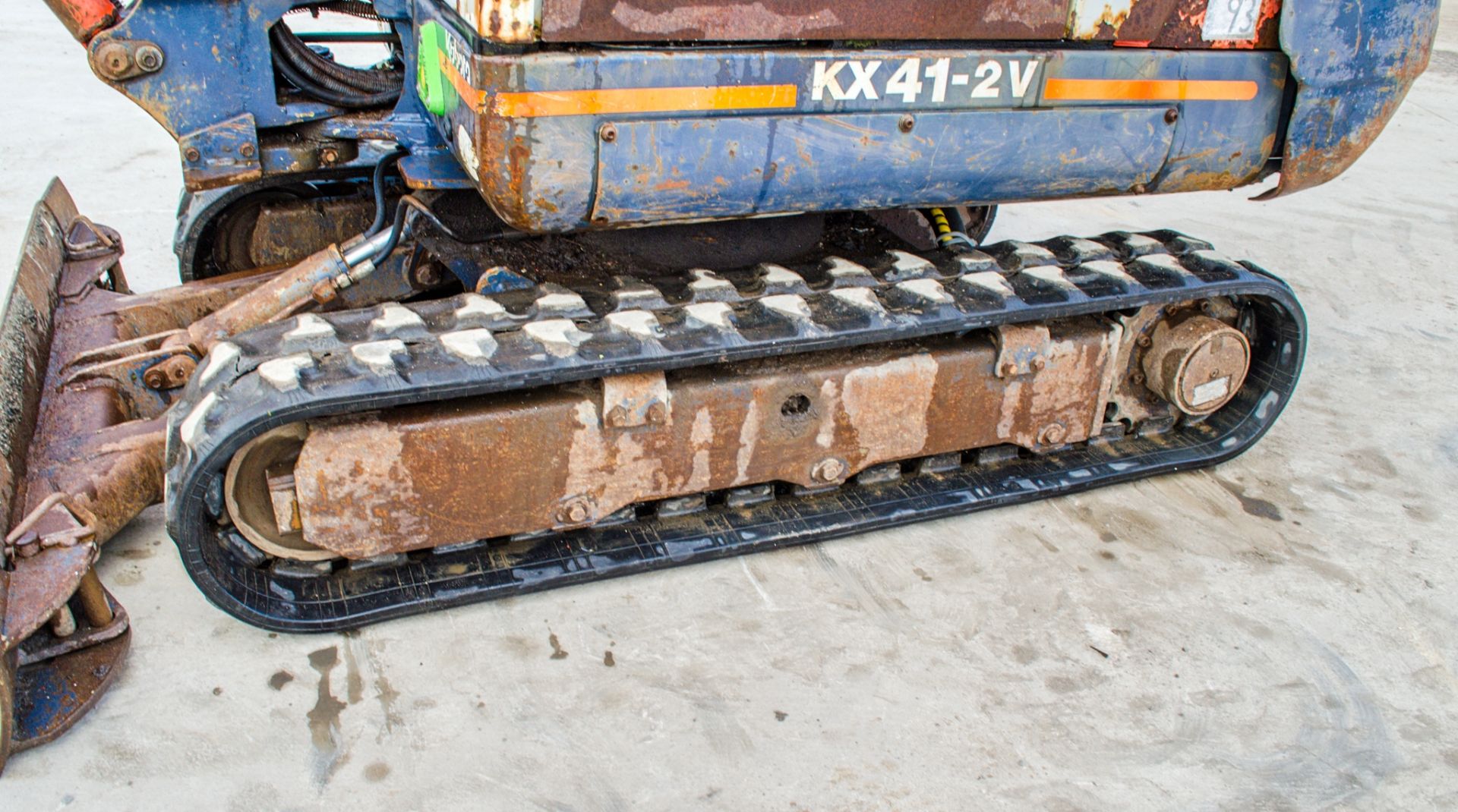Kubota KX41-2v 1.6 tonne rubber tracked mini excavator Year: 2004 S/N: 7055077 Recorded Hours: - Image 9 of 23