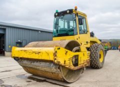 Bomag BW213 DH-4i  single drum cabbed roller Year: 2014 S/N: 85101003 Recorded Hours: 2350