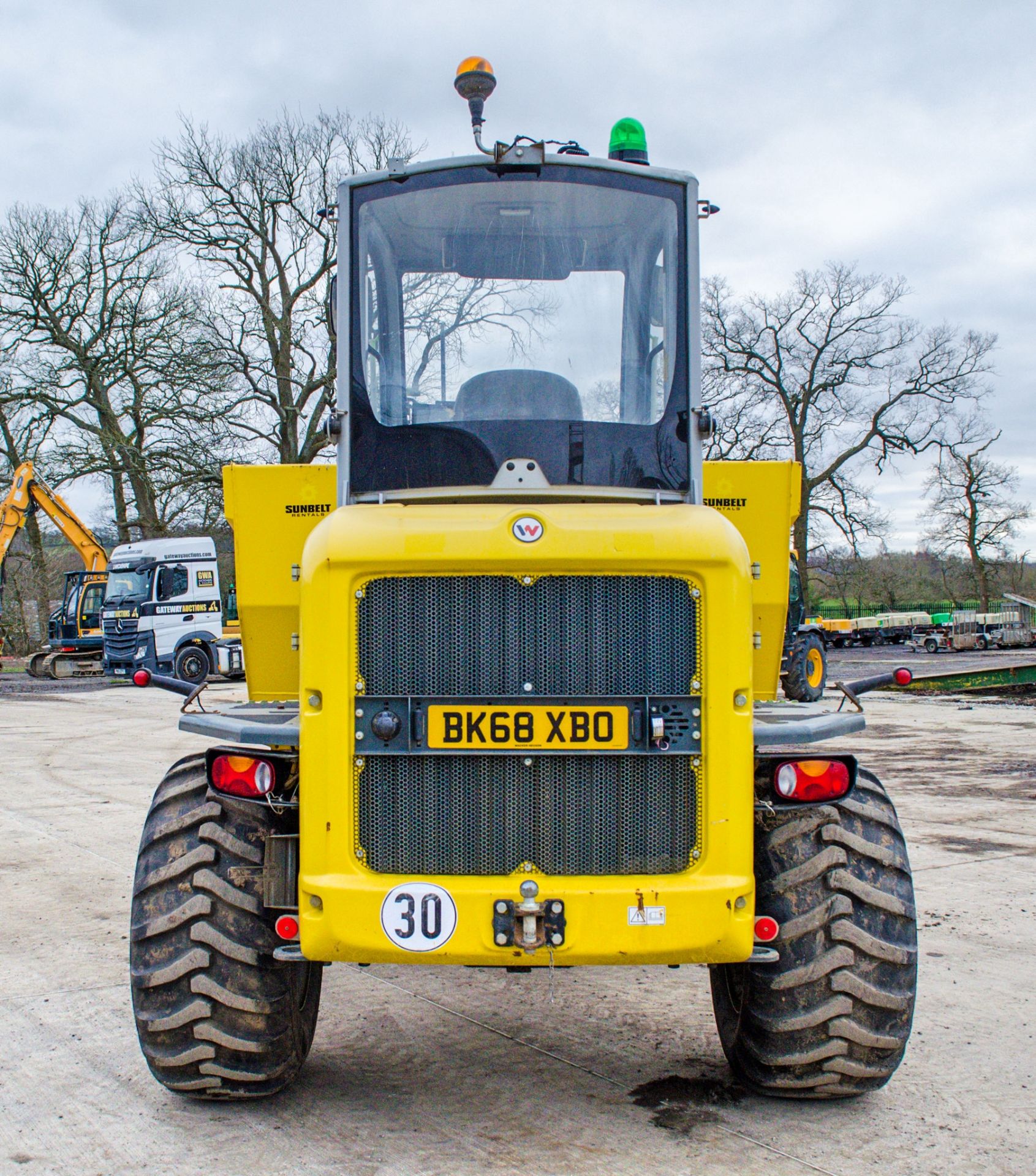 Wacker Neuson 9 tonne cabbed straight skip dumper Year: 2018  S/N: PAL01062 Recorded Hours: 1152 - Image 6 of 21