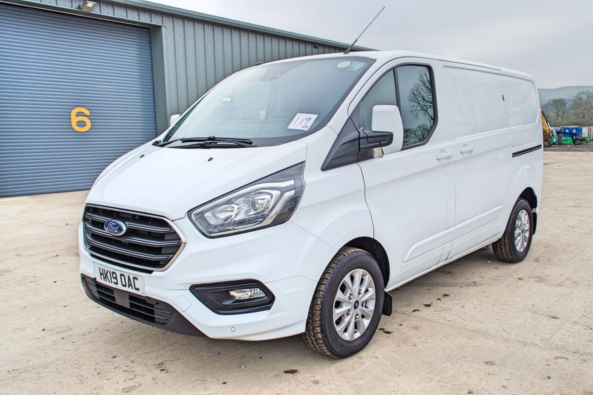 Ford Transit Custom Limited 300 130 TDCi L1H1 6 speed manual panel van Registration Number: HK19 OAC