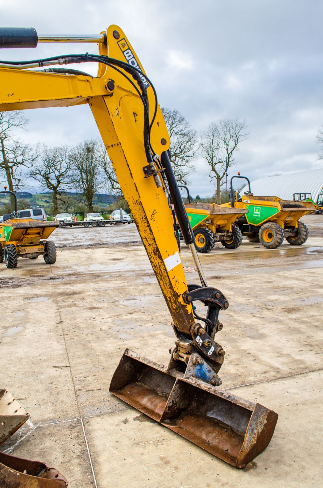 JCB 8055 RTS 5.5 tonne rubber tracked midi excavator Year: 2014  S/N: 2426041 Recorded Hours: 2629 - Image 12 of 25