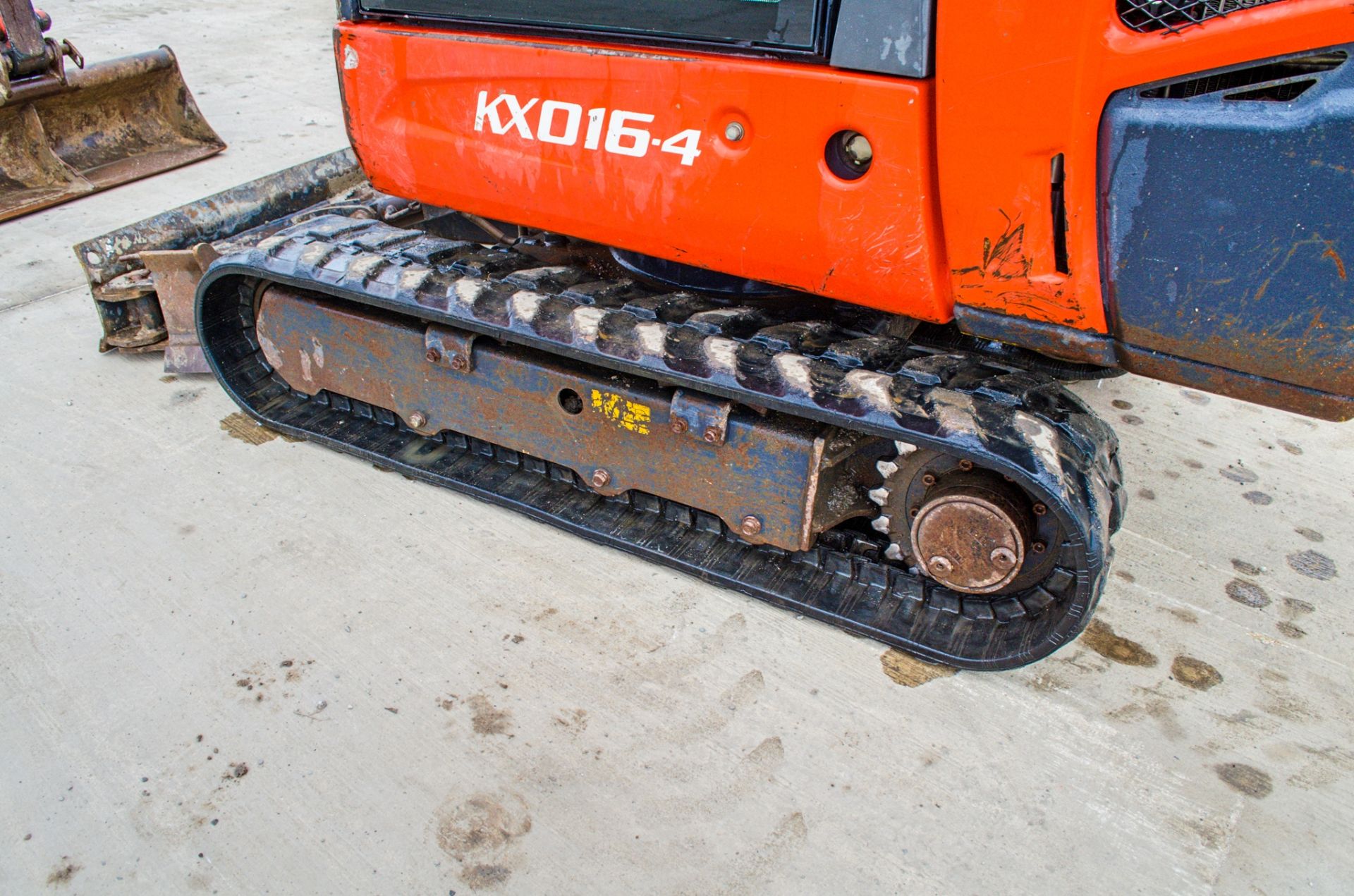 Kubota KX016-4 1.6 tonne rubber tracked mini excavator Year: 2015 S/N: 59294 Recorded Hours: 2087 - Image 10 of 21