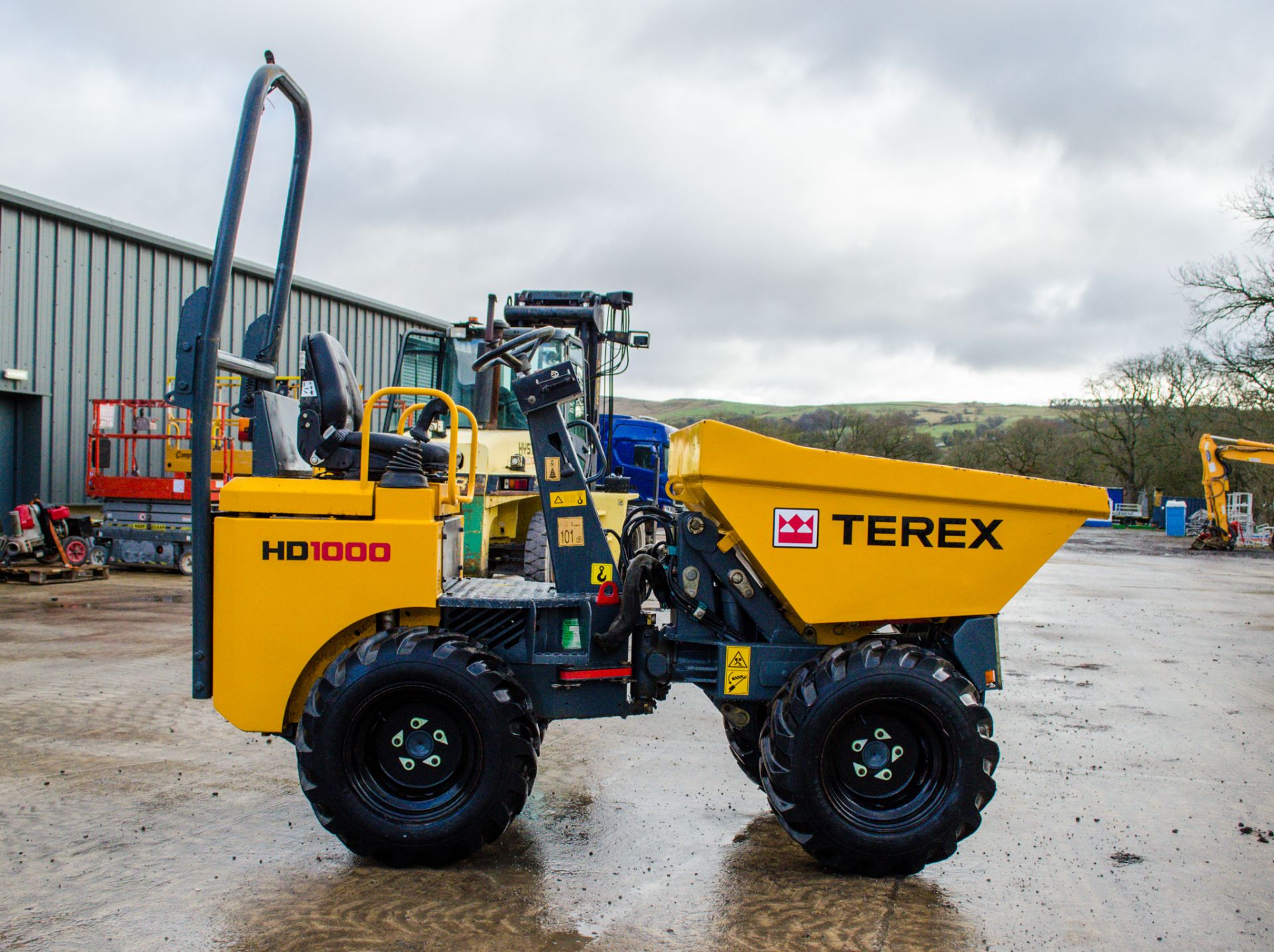 Terex HD1000 1 tonne hi-tip dumper Year: 2007 S/N: 06F397 Recorded Hours: 1544 - Image 6 of 20