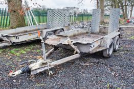 Ifor Williams GH94BT 9ft x 4ft tandem axle plant trailer S/N: FO674918 A725998