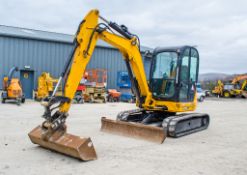 JCB 8055 RTS  5.5 tonne rubber tracked midi excavator Year: 2013 S/N: W02600RPM Recorded Hours: 4565
