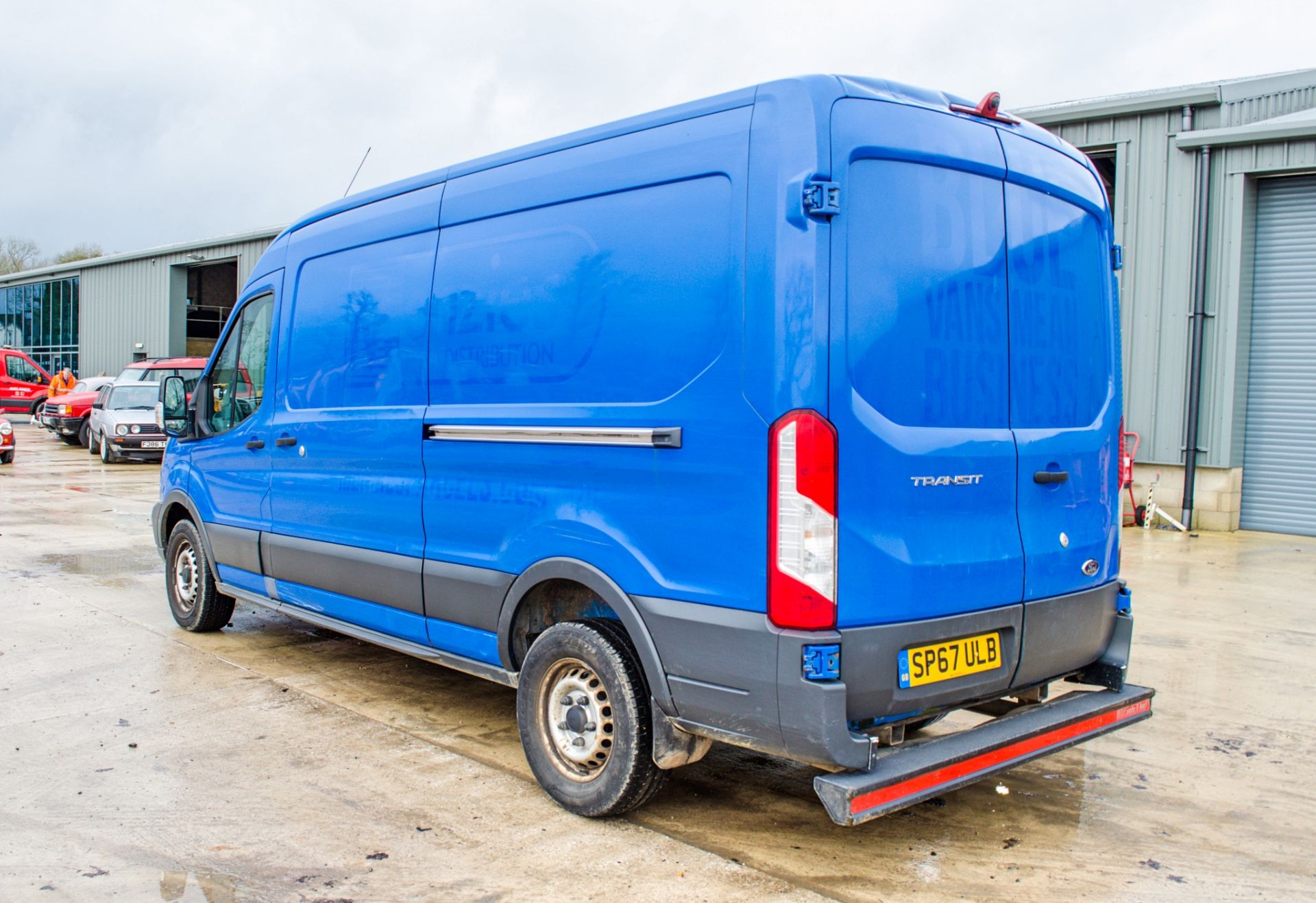 Ford Transit 350 FWD 2.0 TDCI 130 LWB medium roof panel van Registration Number: SP67 ULB Date of - Image 4 of 30