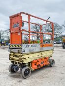 JLG 1930ES battery electric scissor lift access platform Year: 2007 S/N: 1200016292 Recorded