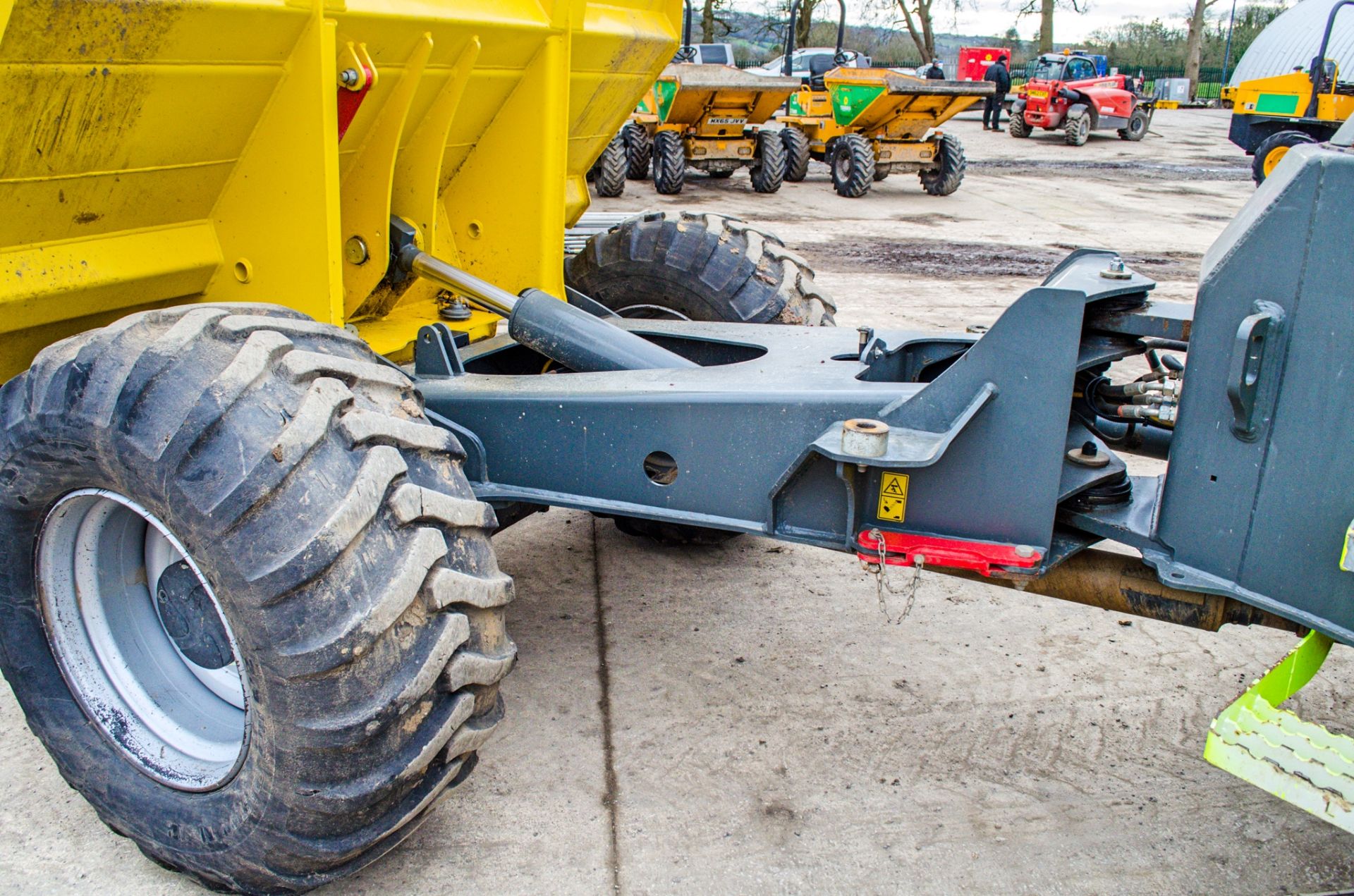 Wacker Neuson 9 tonne cabbed straight skip dumper Year: 2018  S/N: PAL01062 Recorded Hours: 1152 - Image 16 of 21