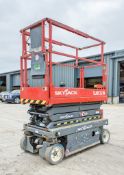 Skyjack SJIII3219 battery electric scissor lift access platform Year: 2014 S/N: 22067738 HYP326