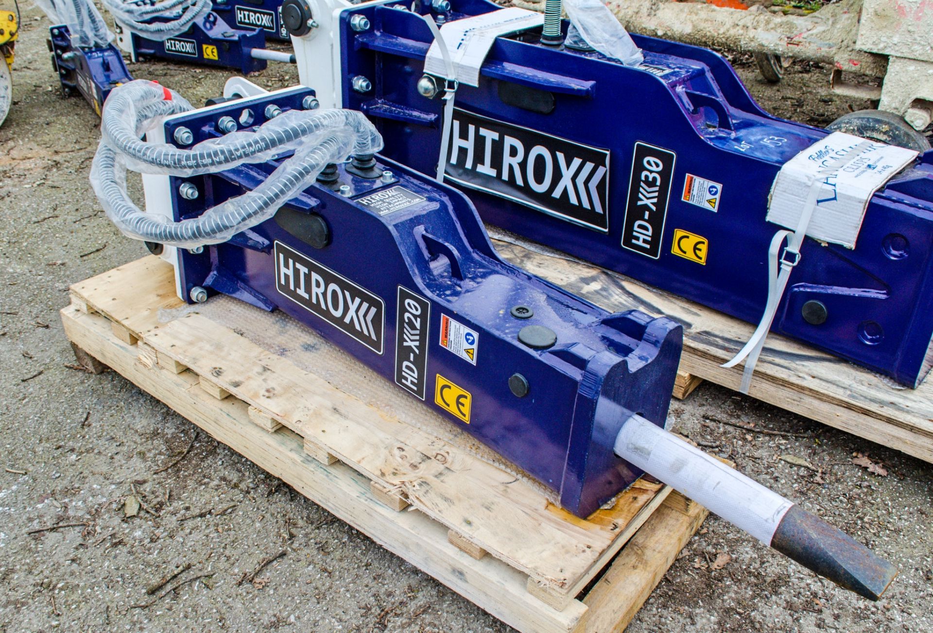 Hirox HDX20 hydraulic breaker to suit 5 tonne excavator ** New & unused **