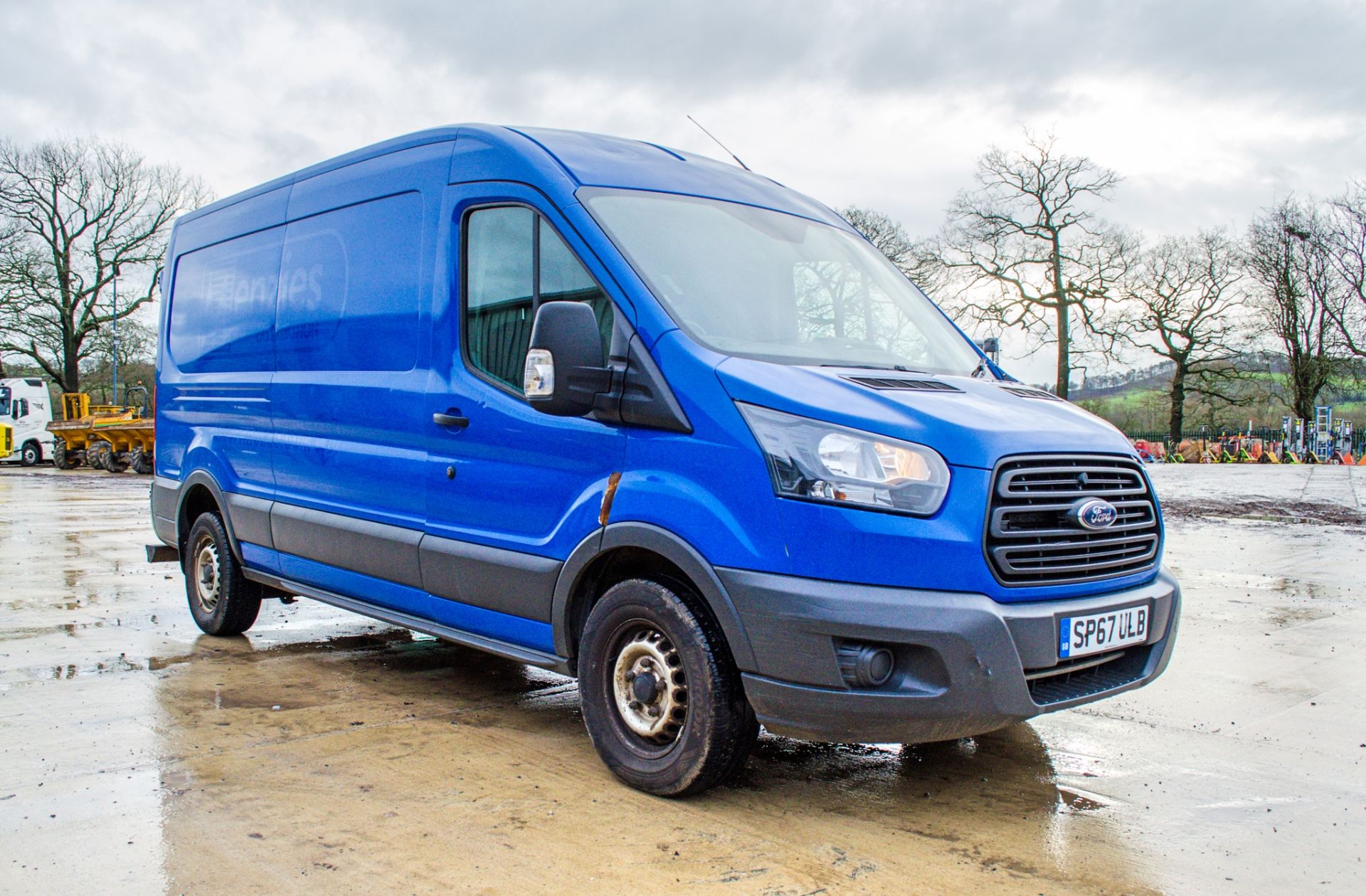 Ford Transit 350 FWD 2.0 TDCI 130 LWB medium roof panel van Registration Number: SP67 ULB Date of - Image 2 of 30