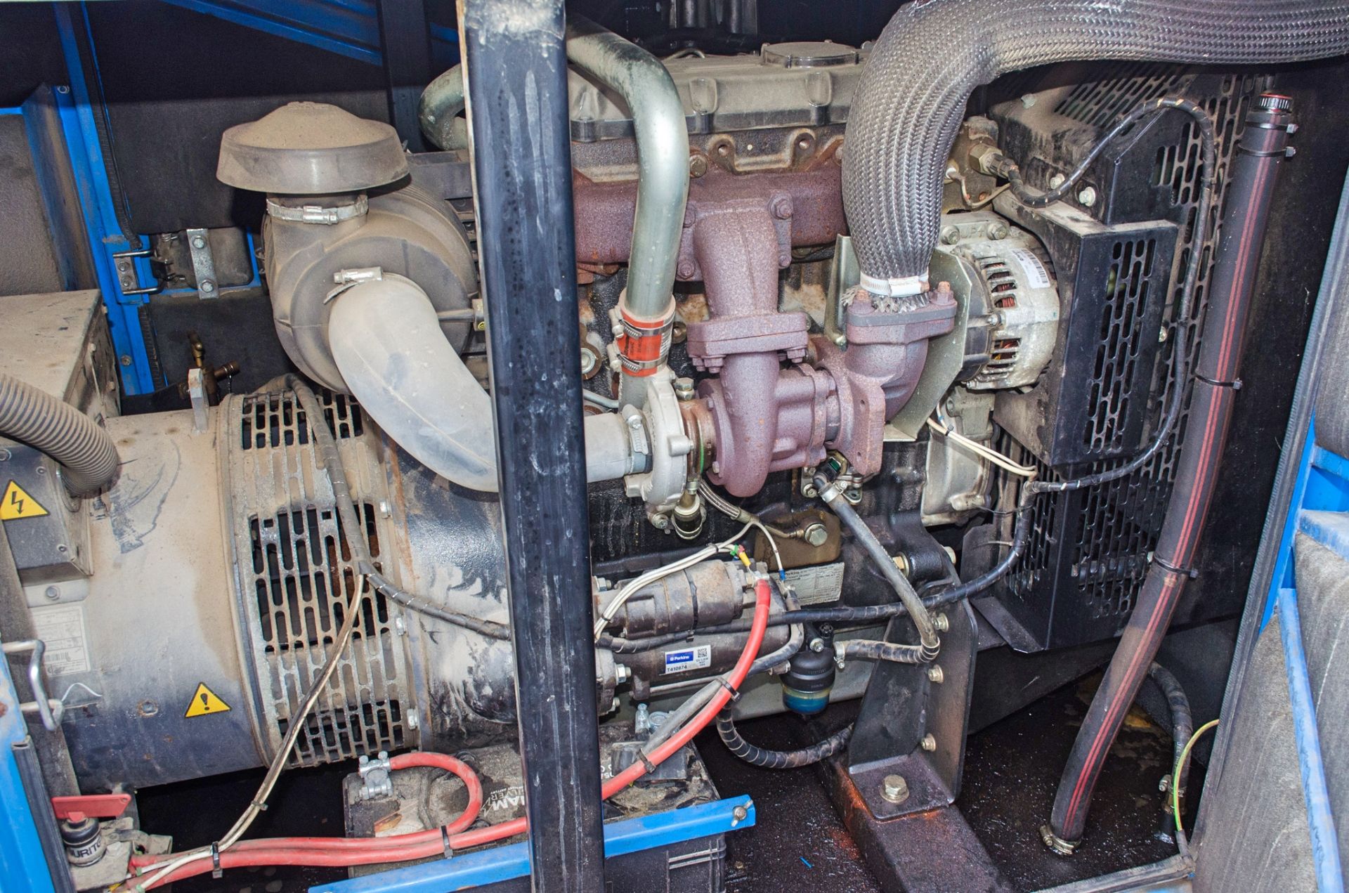 Stephill SSDP50 50 kva diesel driven generator Year: 2016 S/N: 603220 Recorded Hours: 8410 GEN1068 - Image 4 of 6