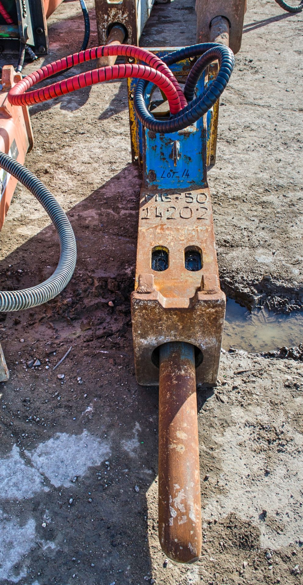 Atlas Copco MB750E hydraulic breaker to suit excavator SH1304 ** No headstock ** - Image 3 of 4