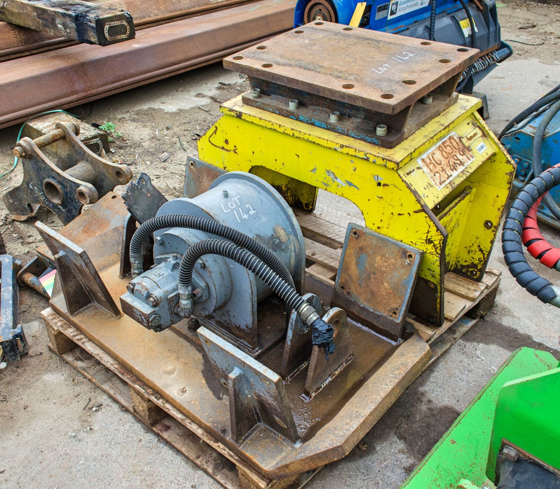 Hydraulic compactor plate for spares SH1405