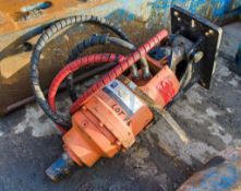 Hydraulic auger 65mm round drive unit SH1736 ** No headstock **