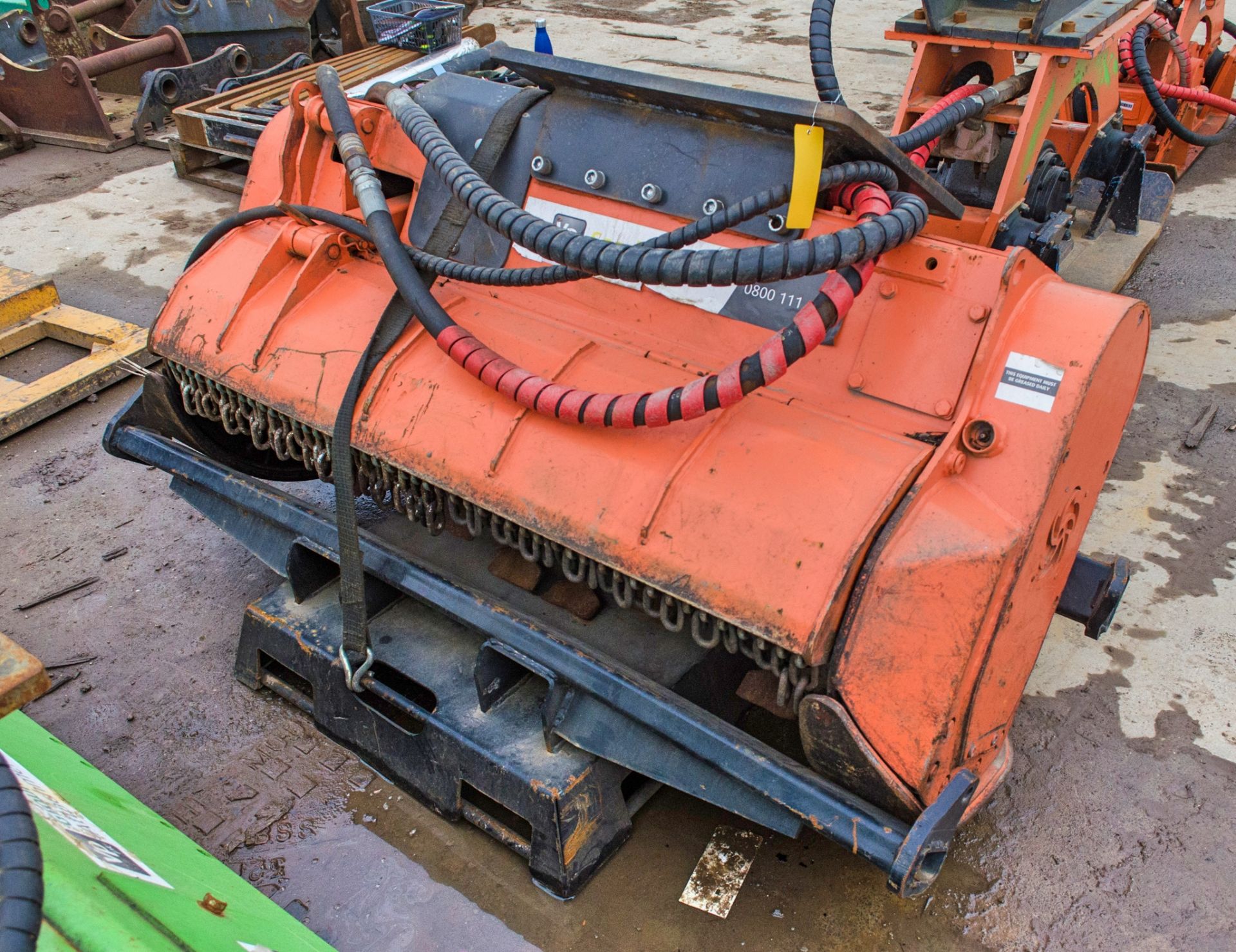CGA LS7 hydraulic mulching head for 13-25 tonne excavator SH1601 - Image 2 of 2