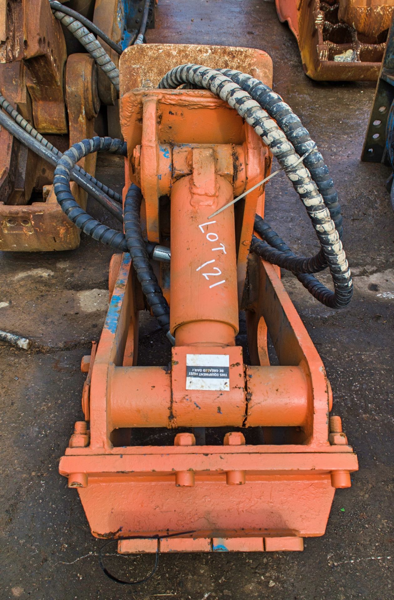 Hydraulic fixed pulveriser demolition shear for 3-9 tonne excavator SH1376 - Image 3 of 4