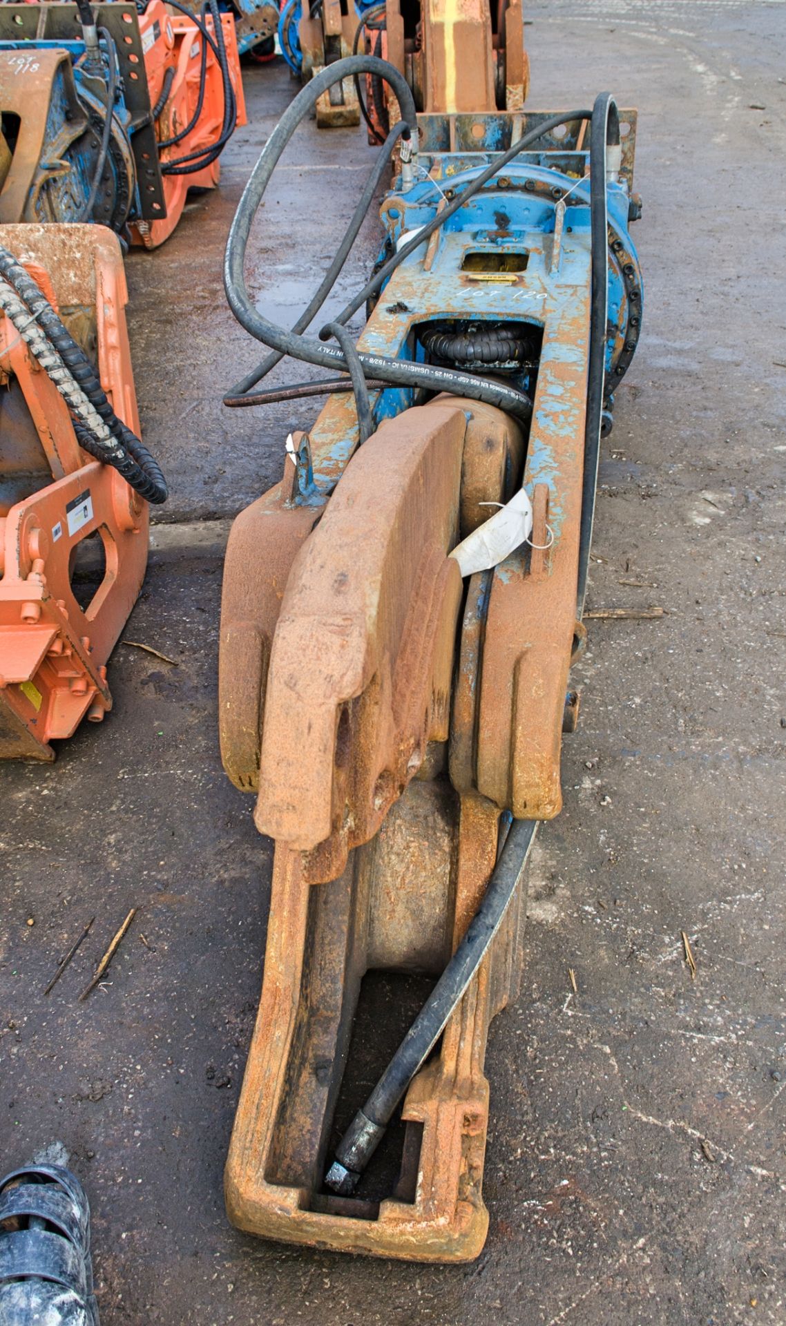 Hydraulic demolition shear for 17-25 tonne excavator SH580 - Image 3 of 4