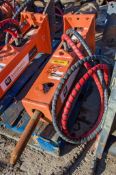 Construction Tools EC40 hydraulic breaker to suit 1.5 tonne excavator ** No headstock **