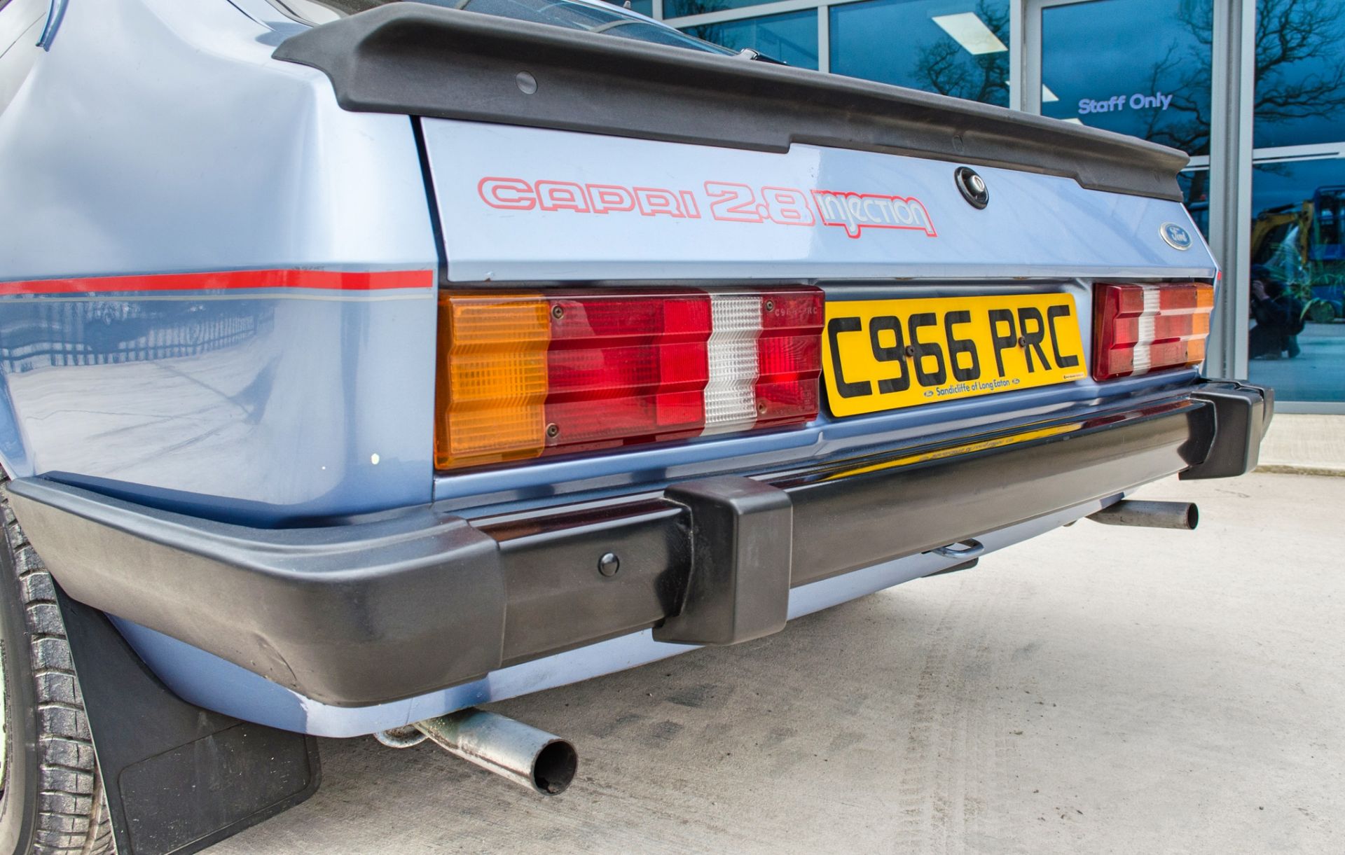 1986 Ford Capri 2.8 Injection Special 3 door coupe - Image 22 of 56