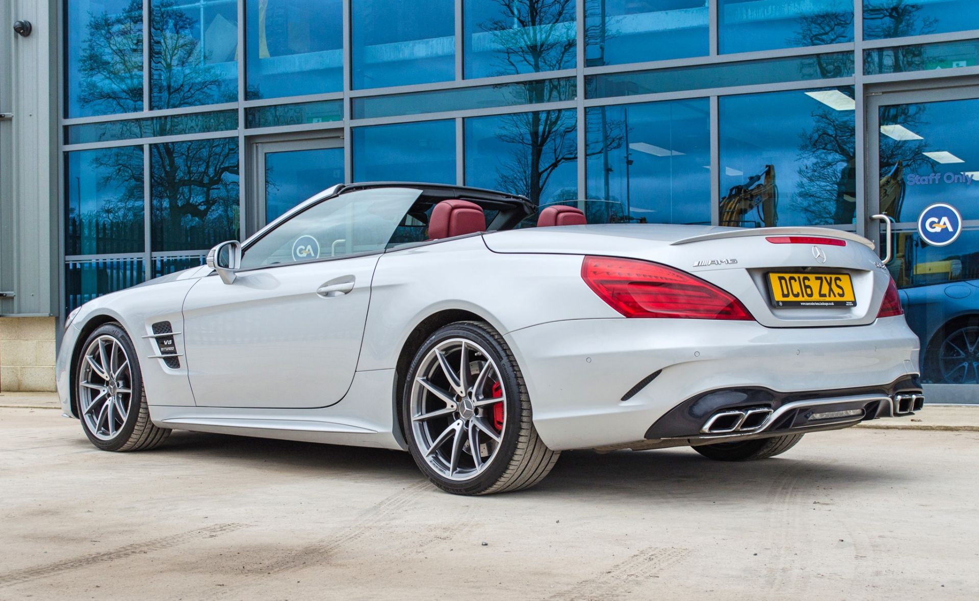 2016 Mercedes Benz SL 63 AMG V8 Bi Turbo 2 door convertible - Image 7 of 64