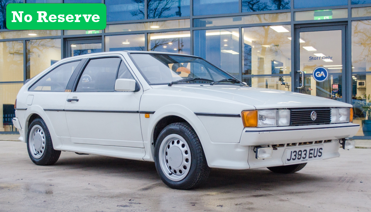 1991 Volkswagen Scirocco GTII 1800cc 3 door coupe