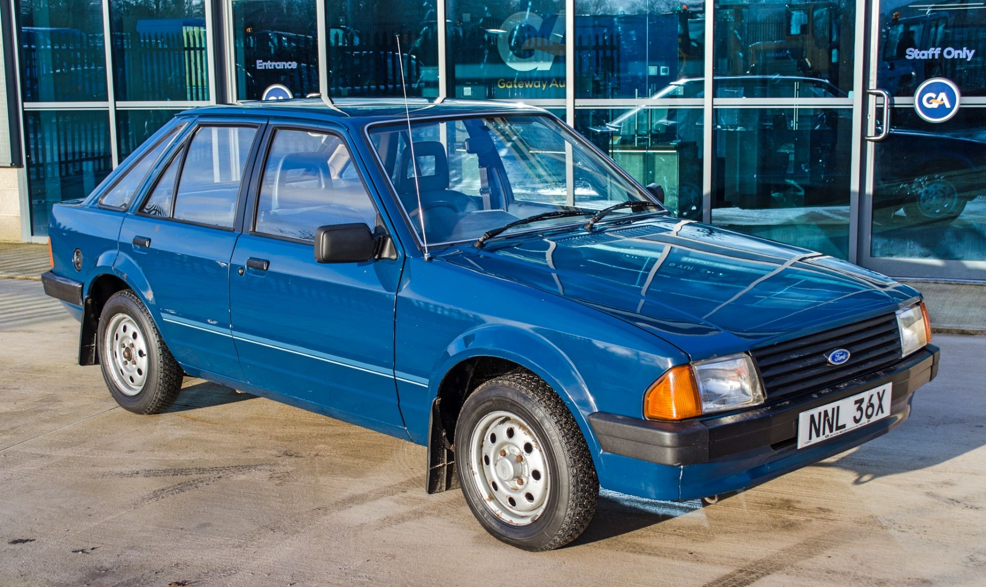 1982 Ford Escort 1.1 L 1100 cc 5 door hatchback 0nly 2017 miles - Image 2 of 50