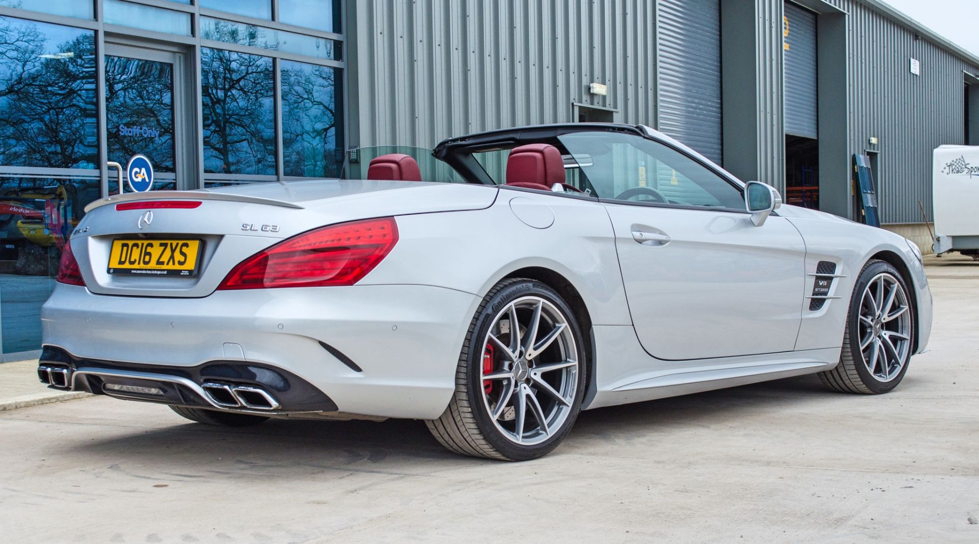 2016 Mercedes Benz SL 63 AMG V8 Bi Turbo 2 door convertible - Image 5 of 64