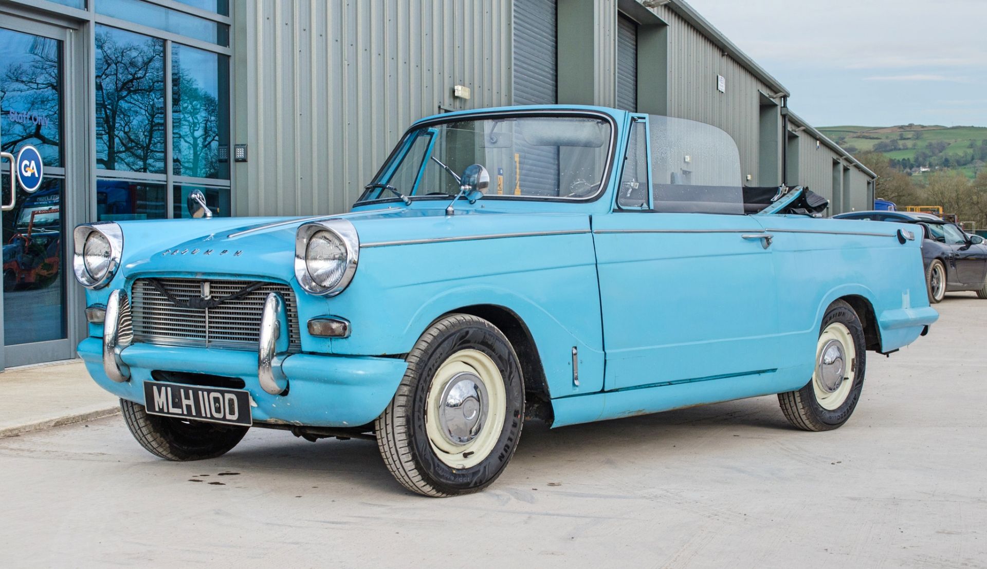 1966 Triumph Herald 12/50 1147cc 2 door convertible - Image 3 of 55