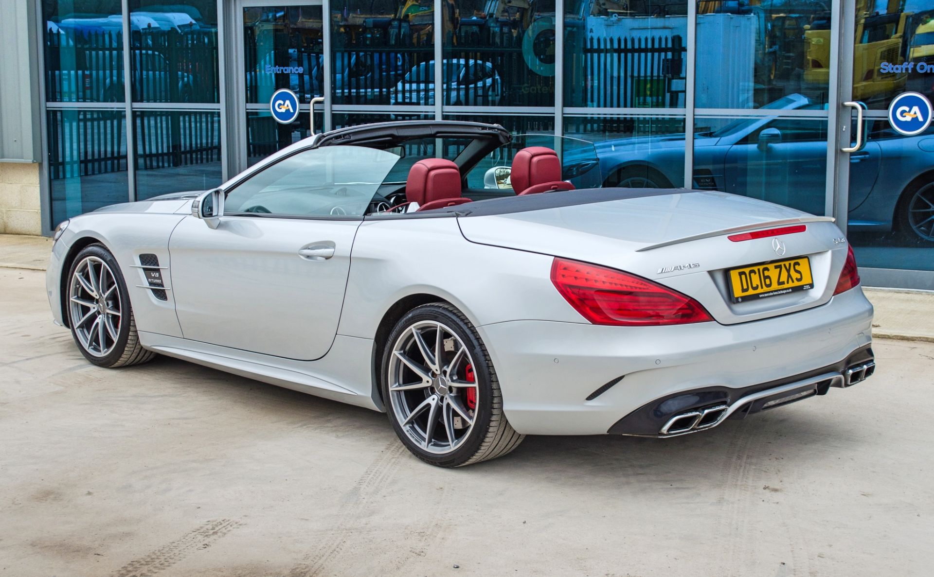 2016 Mercedes Benz SL 63 AMG V8 Bi Turbo 2 door convertible - Image 8 of 64