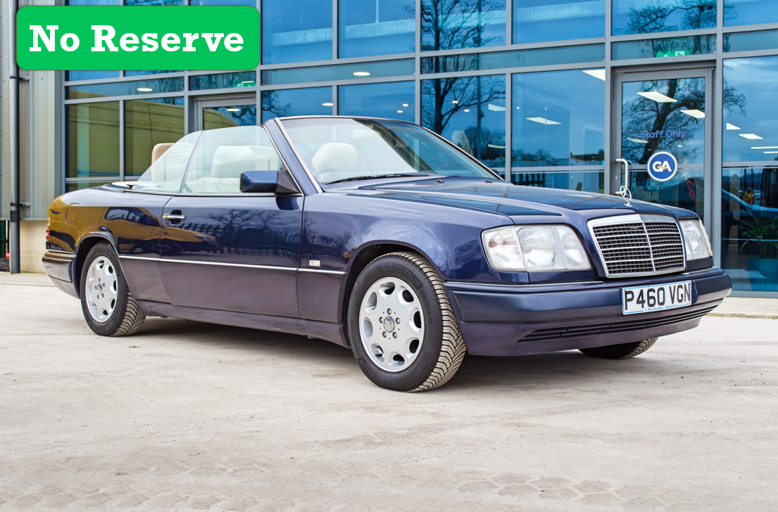 1997 Mercedes E220 2.2 litre 2 door cabriolet Registration: P460VGN Chassis: WDB1240622C292059