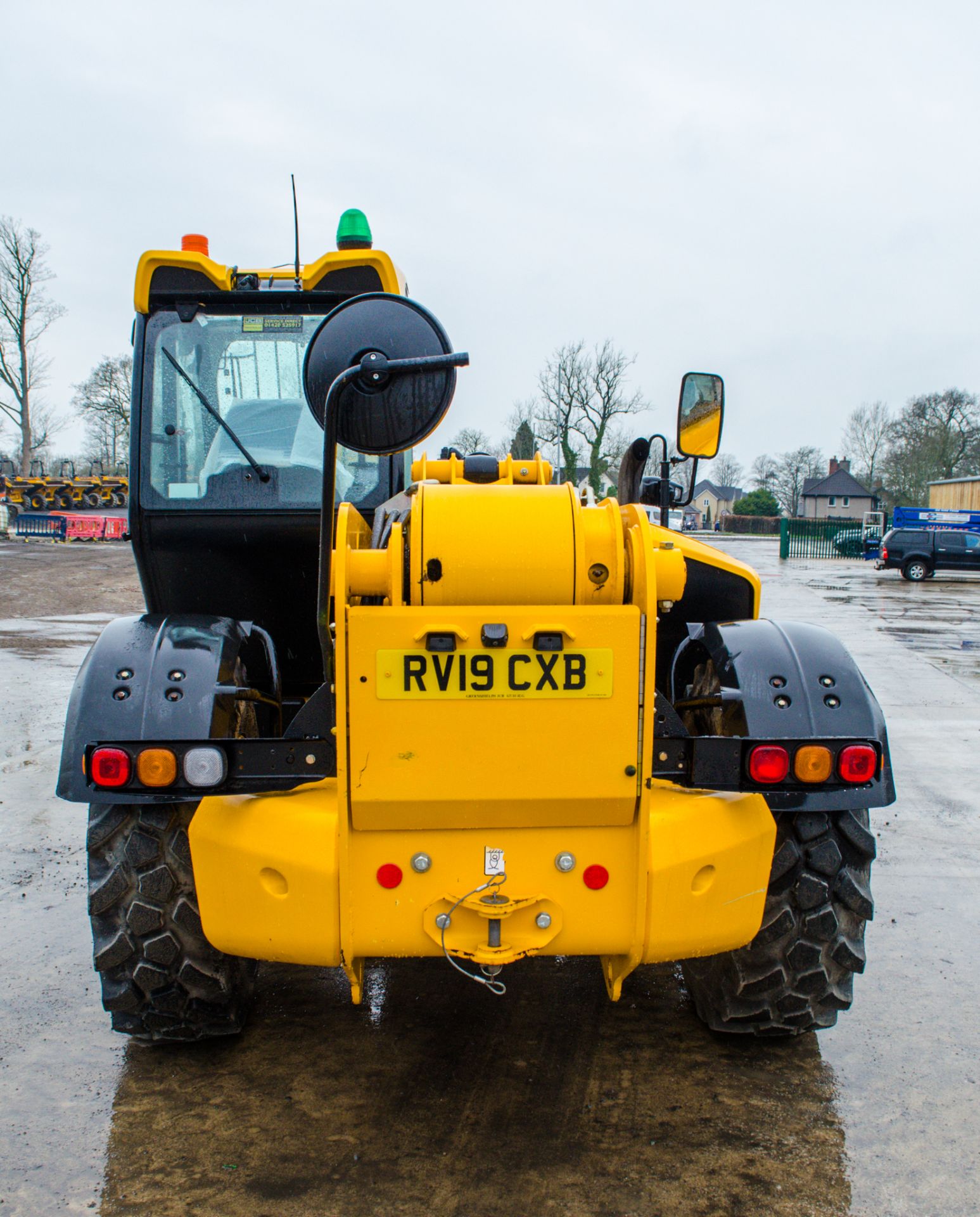 JCB 540-140 Hi-Viz 14 metre telescopic handler Year: 2019 S/N: 2785689 Recorded Hours: 562 c/w multi - Bild 6 aus 25