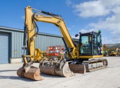 Caterpillar 308E2 CR 8 tonne steel tracked (with rubber pads) excavator Year: 2018 S/N: FJX12036
