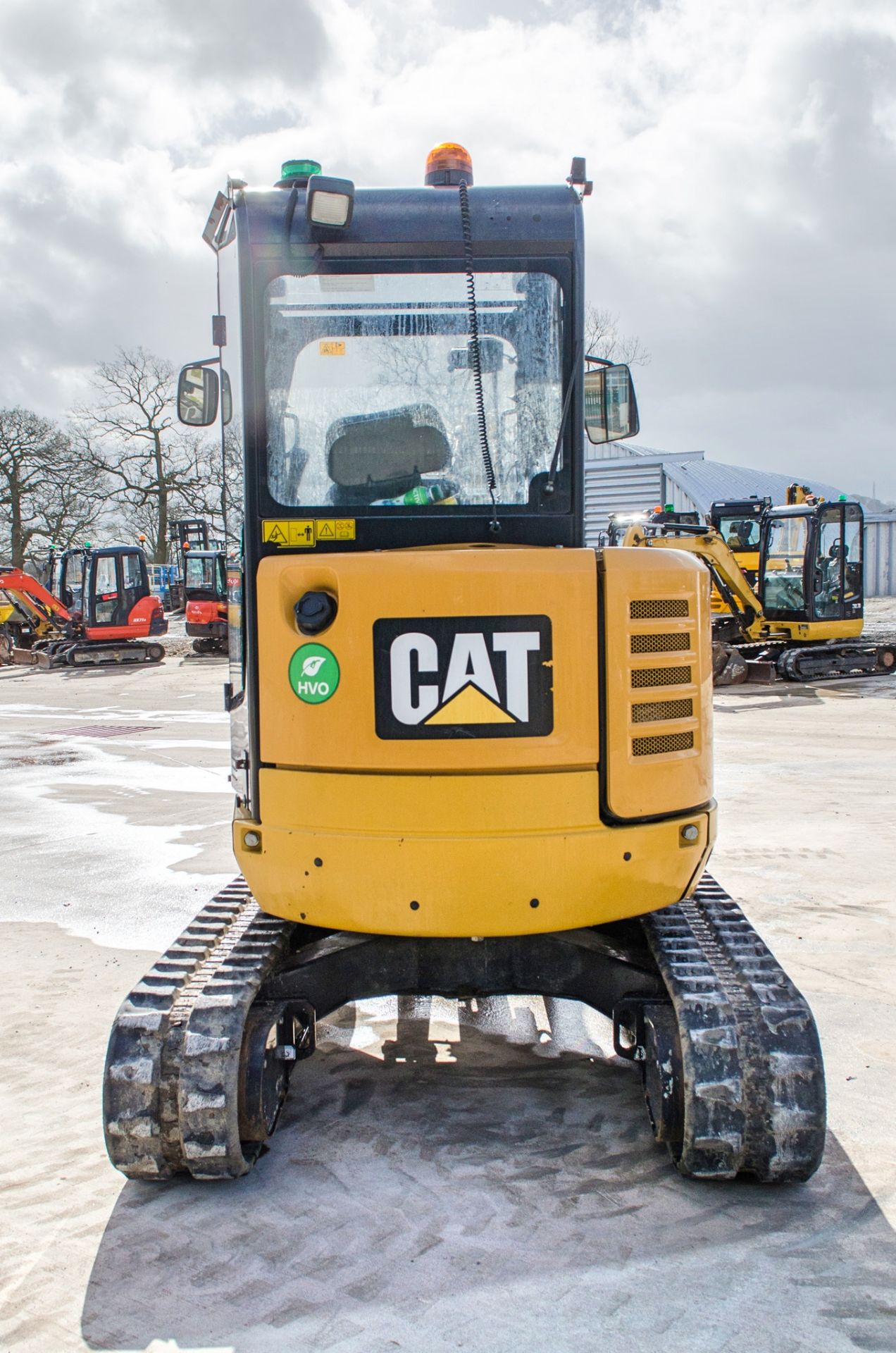 Caterpillar 302.7D CR 2.7 tonne rubber tracked mini excavator Year: 2018 S/N: LJL05347 Recorded - Image 6 of 21