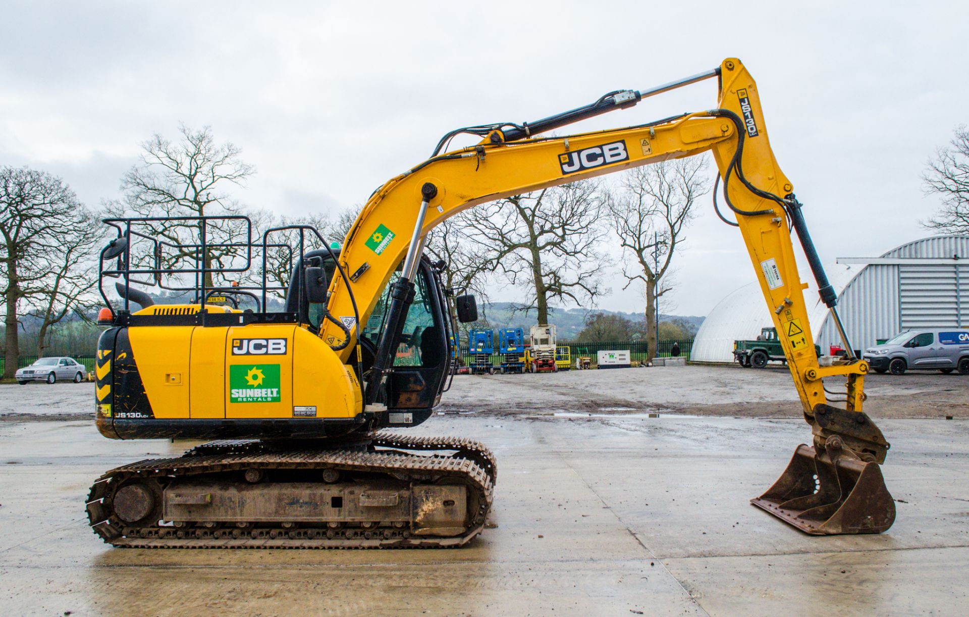 JCB JS130 LC+ 13 tonne steel tracked excavator Year: 2015  S/N: J02441537 Recorded Hours: 4338 - Image 7 of 23