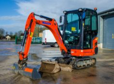 Kubota KX018-4 1.8 tonne rubber tracked mini excavator Year: 2020 S/N: KZJ70638 Recorded Hours: