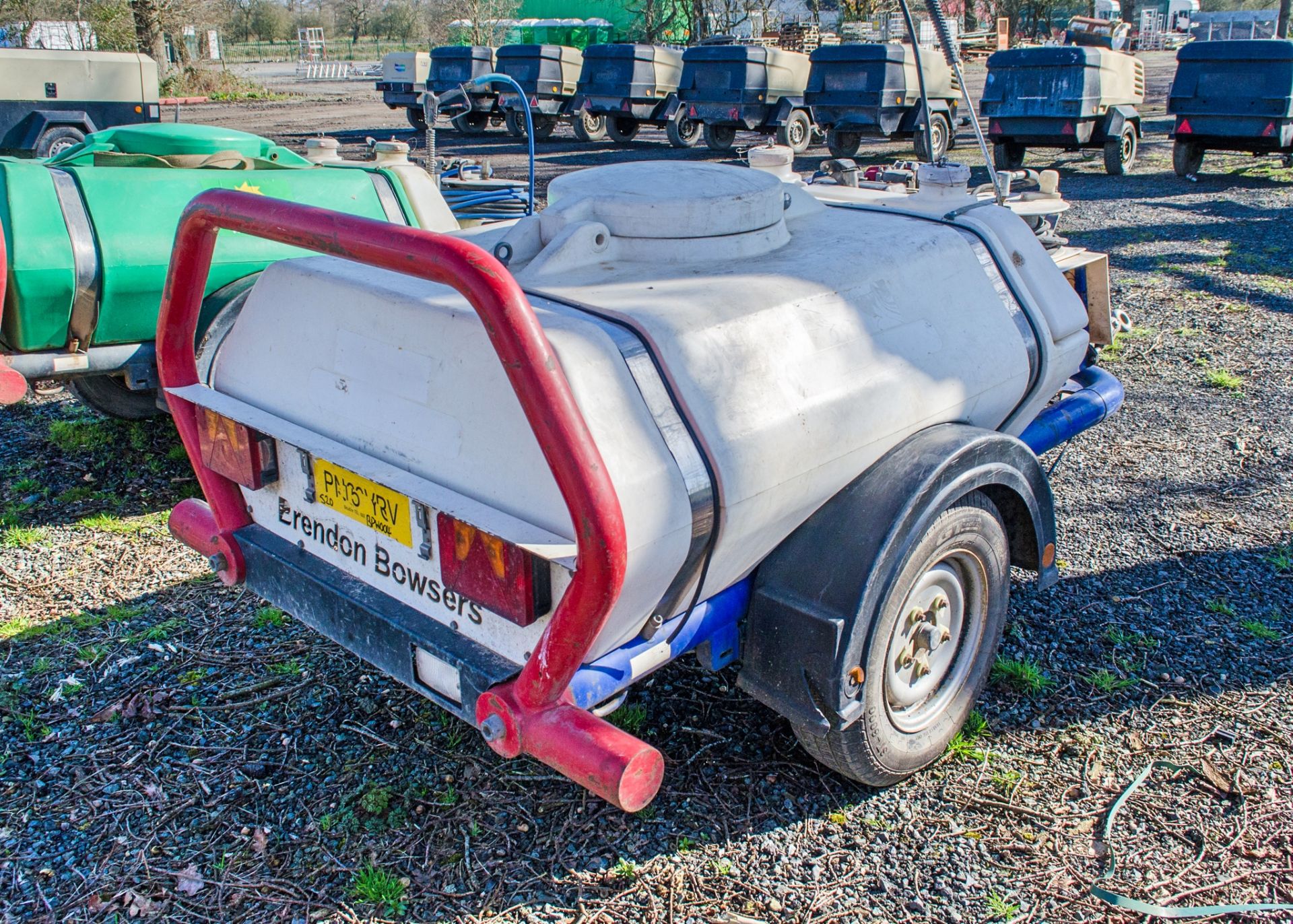 Brandon diesel driven fast tow mobile pressure washer bowser c/w lance BPW004 - Image 2 of 4