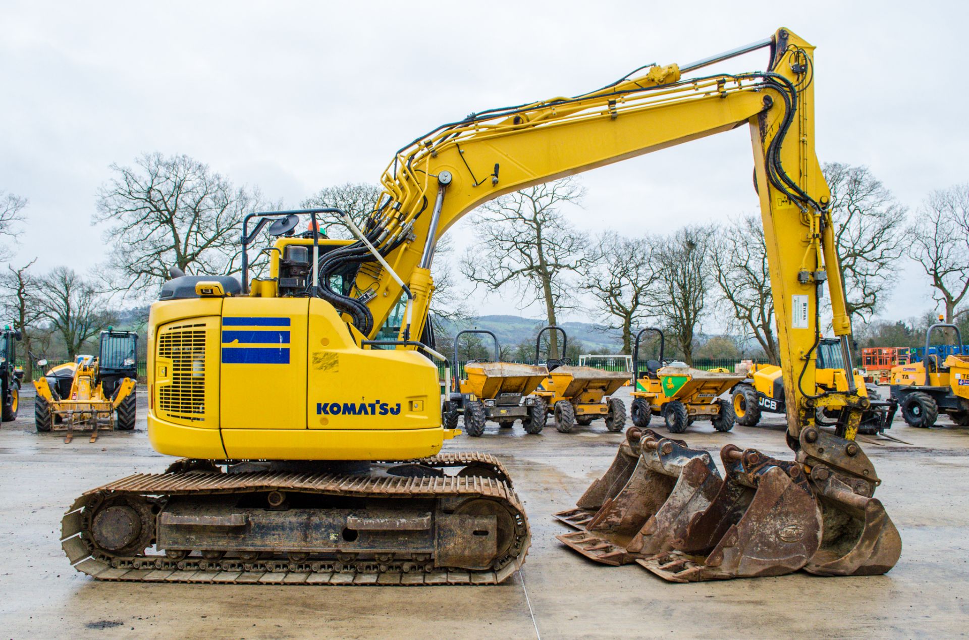 Komatsu PC138 US-11 13.8 tonne steel tracked excavator Year: 2018 S/N: JOF50610 Recorded Hours: 5240 - Image 7 of 28