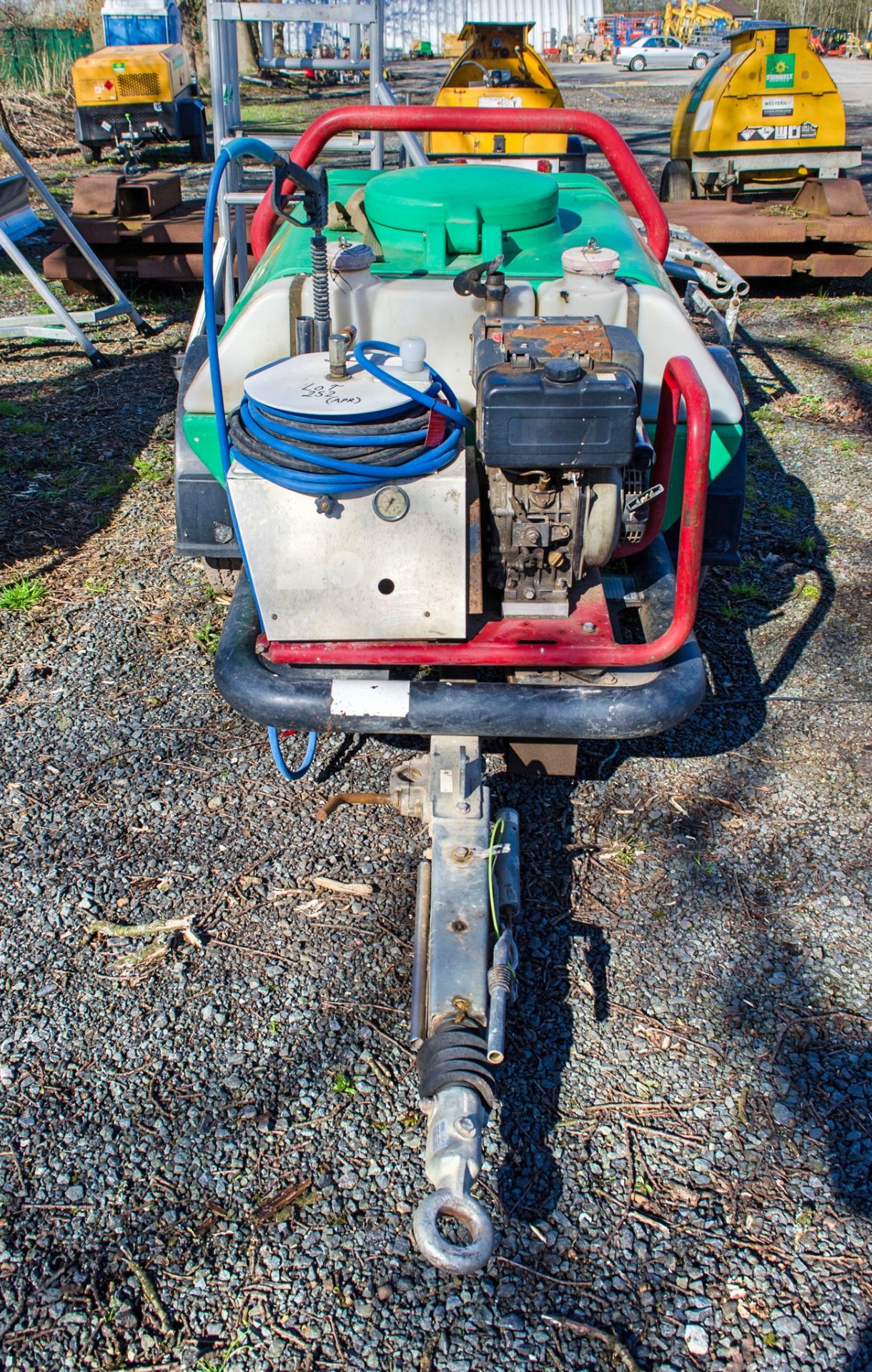 Brendon diesel driven fast tow mobile pressure washer bowser c/w lance A645324 - Image 3 of 4