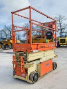 JLG 6RS battery electric scissor lift access platform Year: 2014 S/N: 15647 Recorded Hours: 207