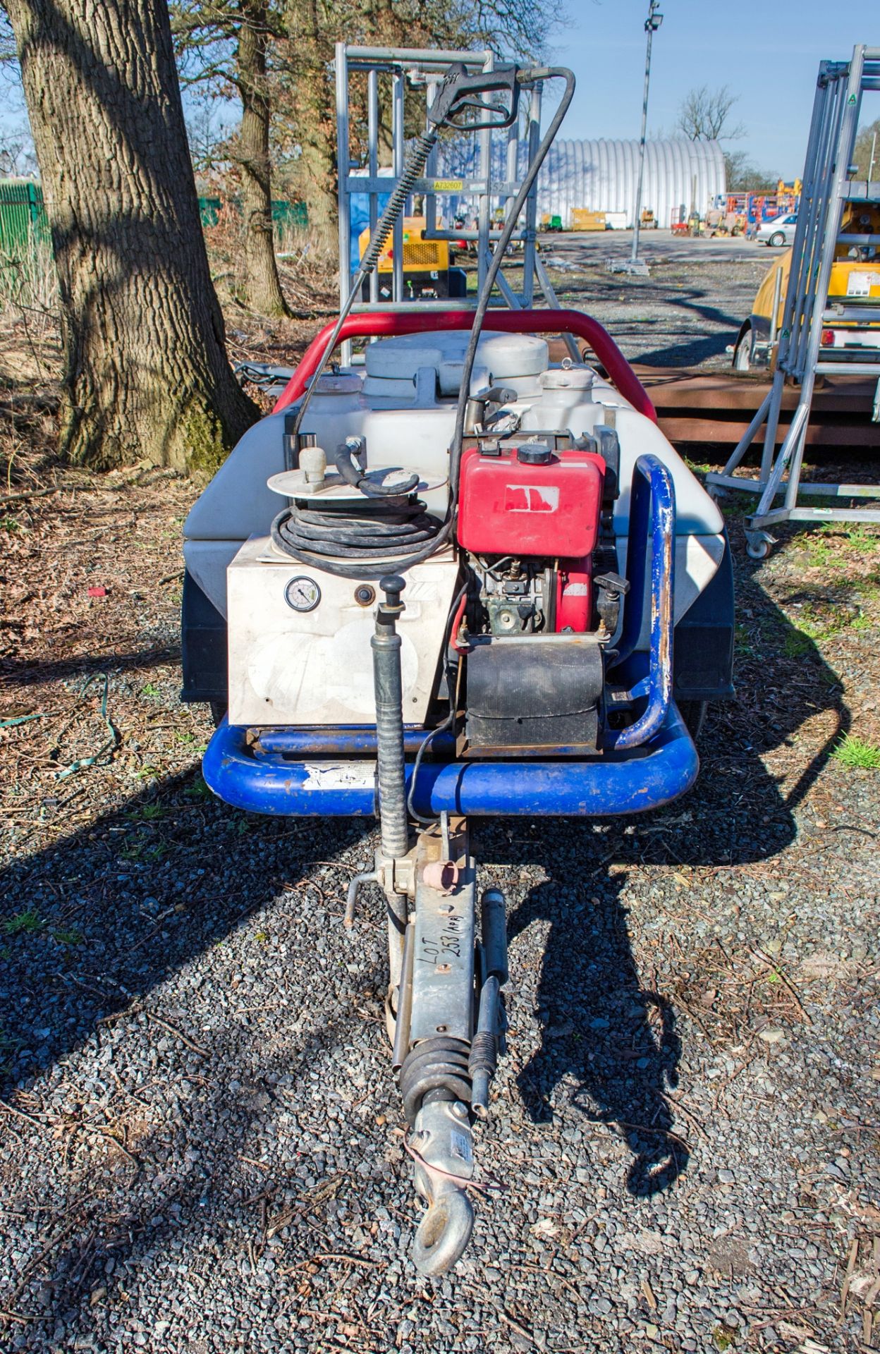 Brandon diesel driven fast tow mobile pressure washer bowser c/w lance BPW004 - Image 3 of 4