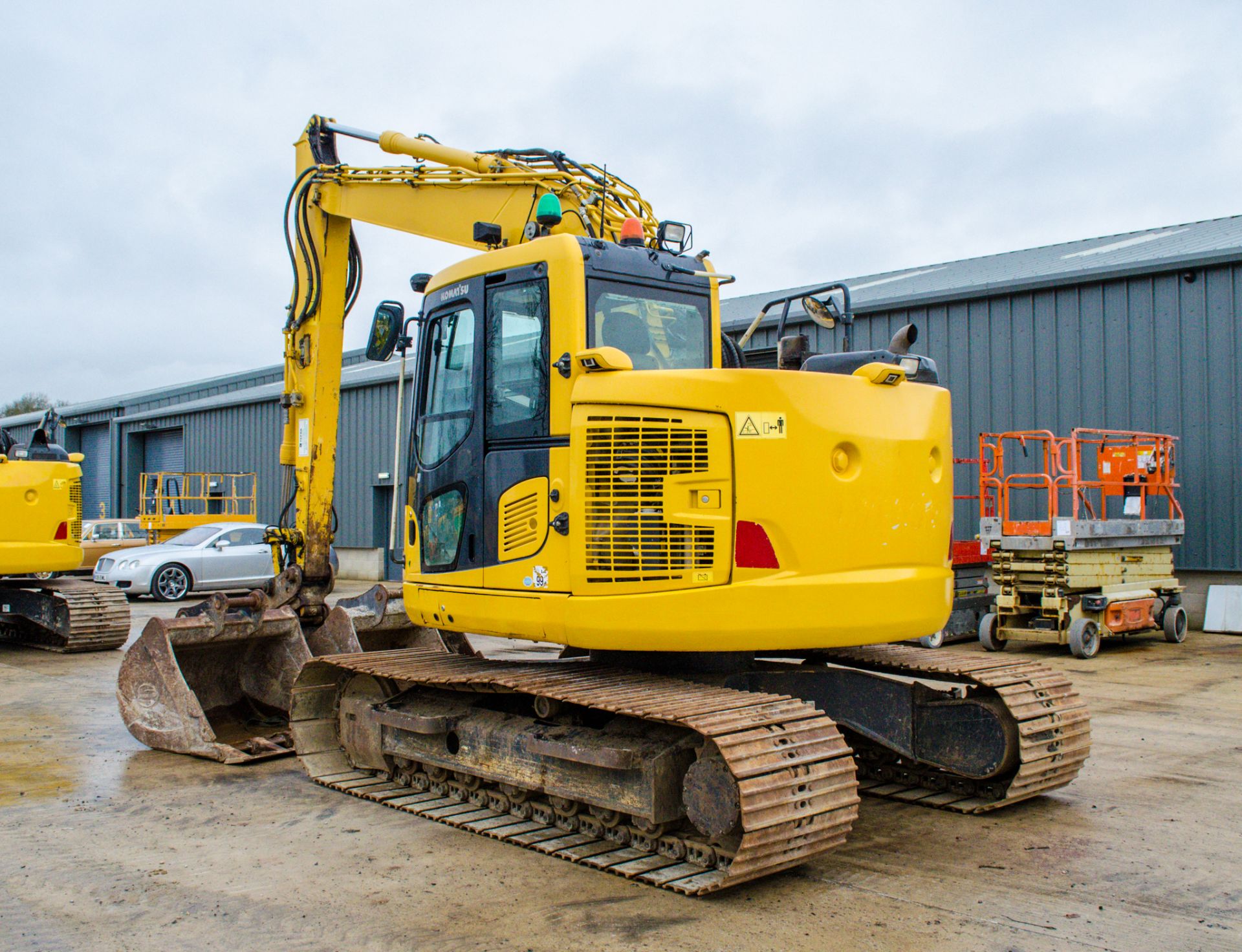 Komatsu PC138 US-11 13.8 tonne steel tracked excavator Year: 2018 S/N: JOF50610 Recorded Hours: 5240 - Image 4 of 28