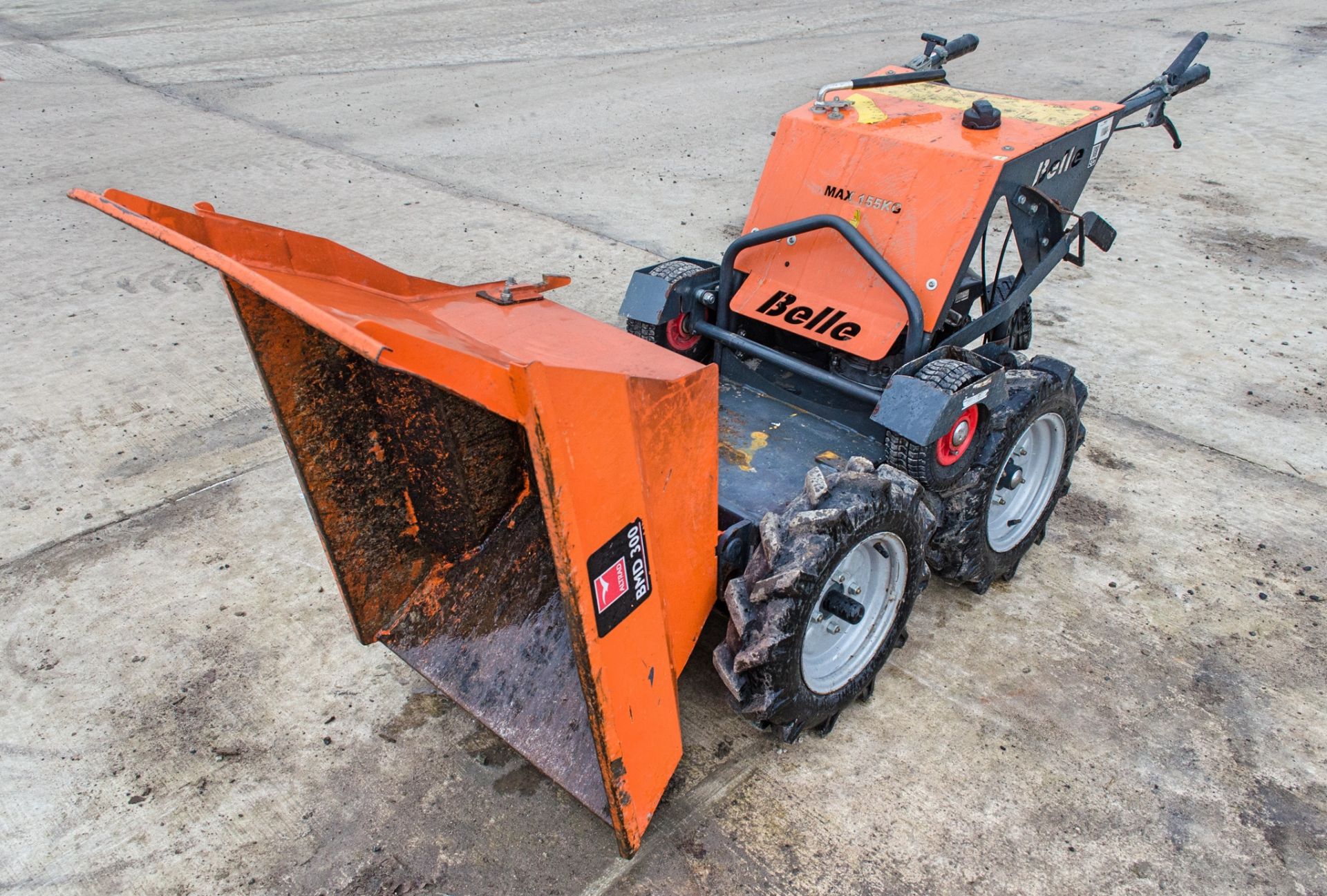 Belle BMD300 petrol driven power barrow Year: 2018 S/N: 148128 - Image 9 of 10
